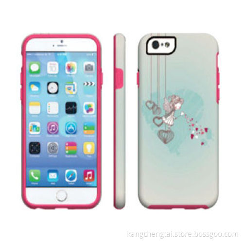 Dual-injection IMD Hard Shell Case for iPhone 6, Durable and Lightweight